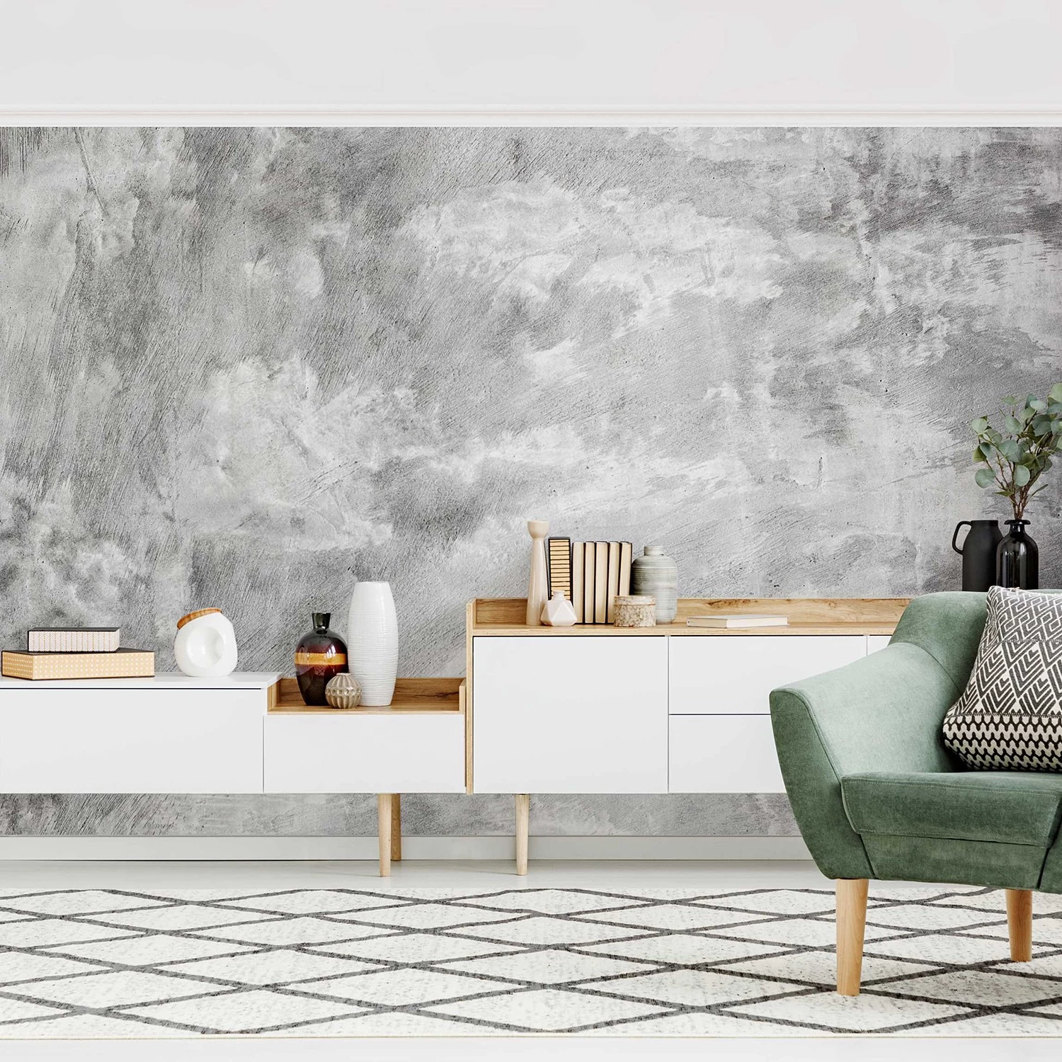 Bilderwelten Papier peint intissé Industrie Look - Papier peint - Gris - 432 x 290 cm – Image 3