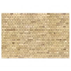 Bilderwelten Papier peint intissé Charbon - Papier peint - Jaune - 432 x 290 cm