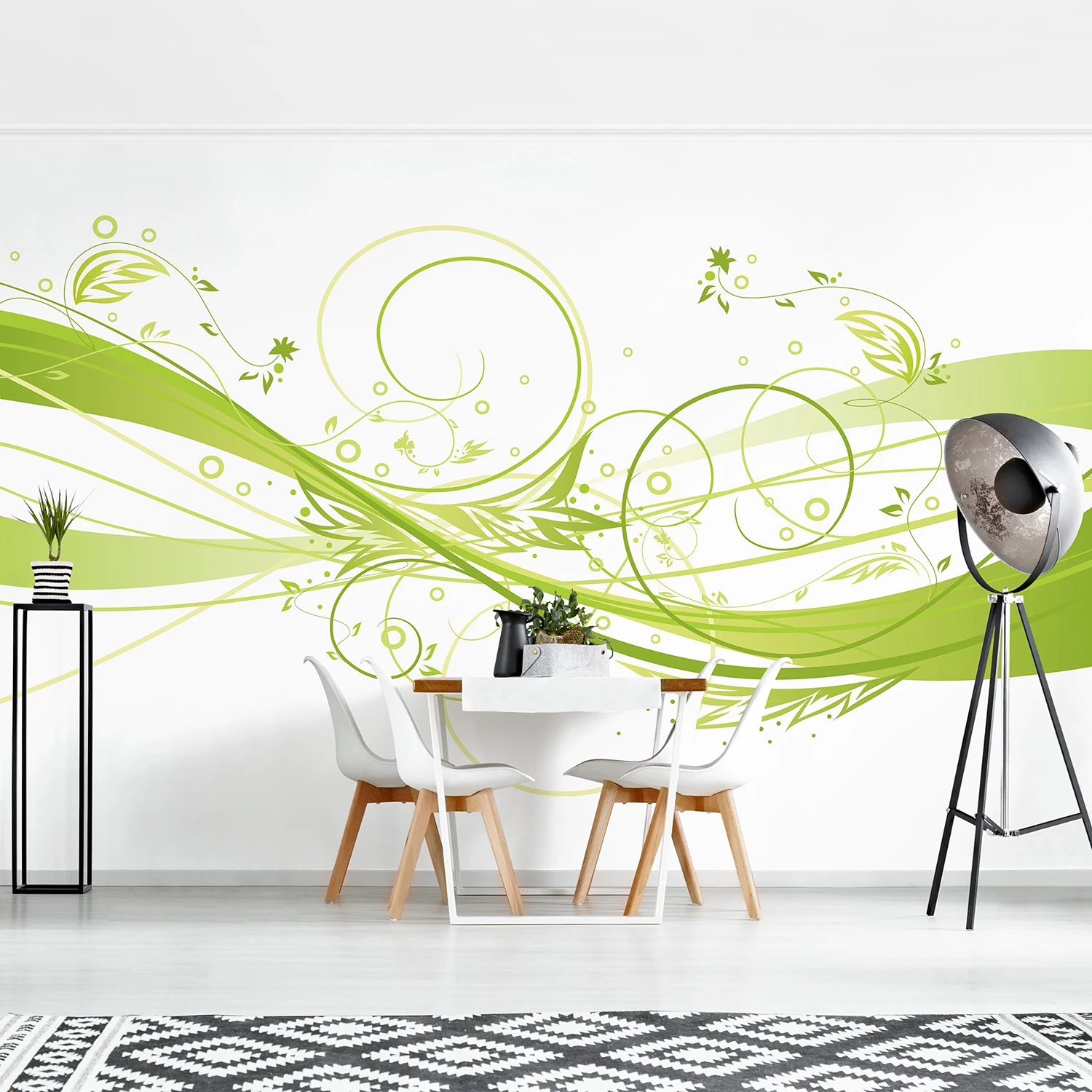 Bilderwelten Papier peint intissé Mars - Papier peint - Vert - 384 x 255 cm – Image 3