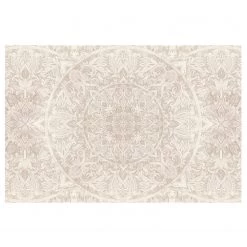 Bilderwelten Papier peint intissé Mandala I - Papier peint - Beige - 432 x 290 cm