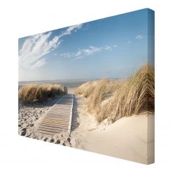 Bilderwelten Impression sur toile Rivage baltique III - Largeur : 90 cm