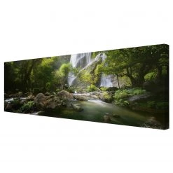 Bilderwelten Impression sur toile Ruisseau I - Largeur : 150 cm