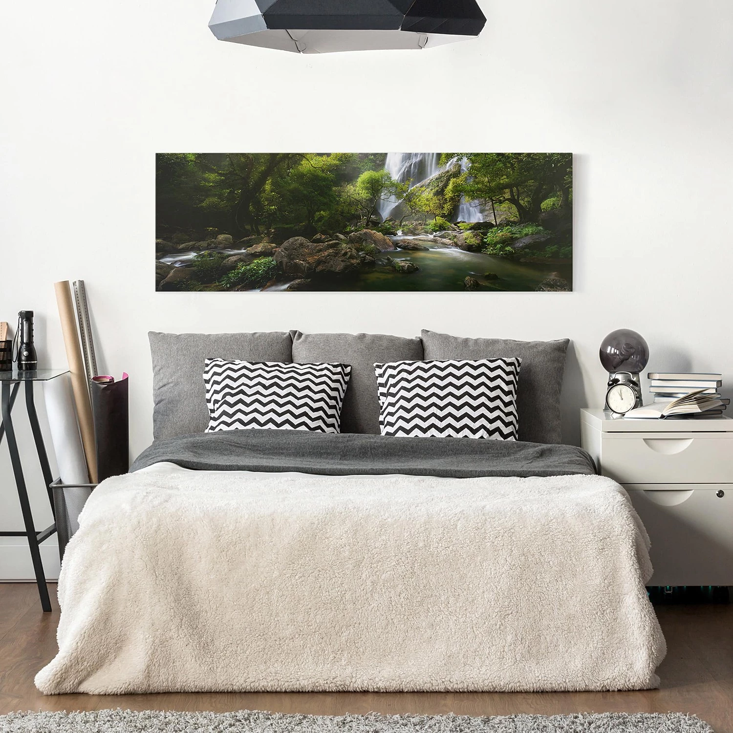 Bilderwelten Impression sur toile Ruisseau I - Largeur : 150 cm â Image 5