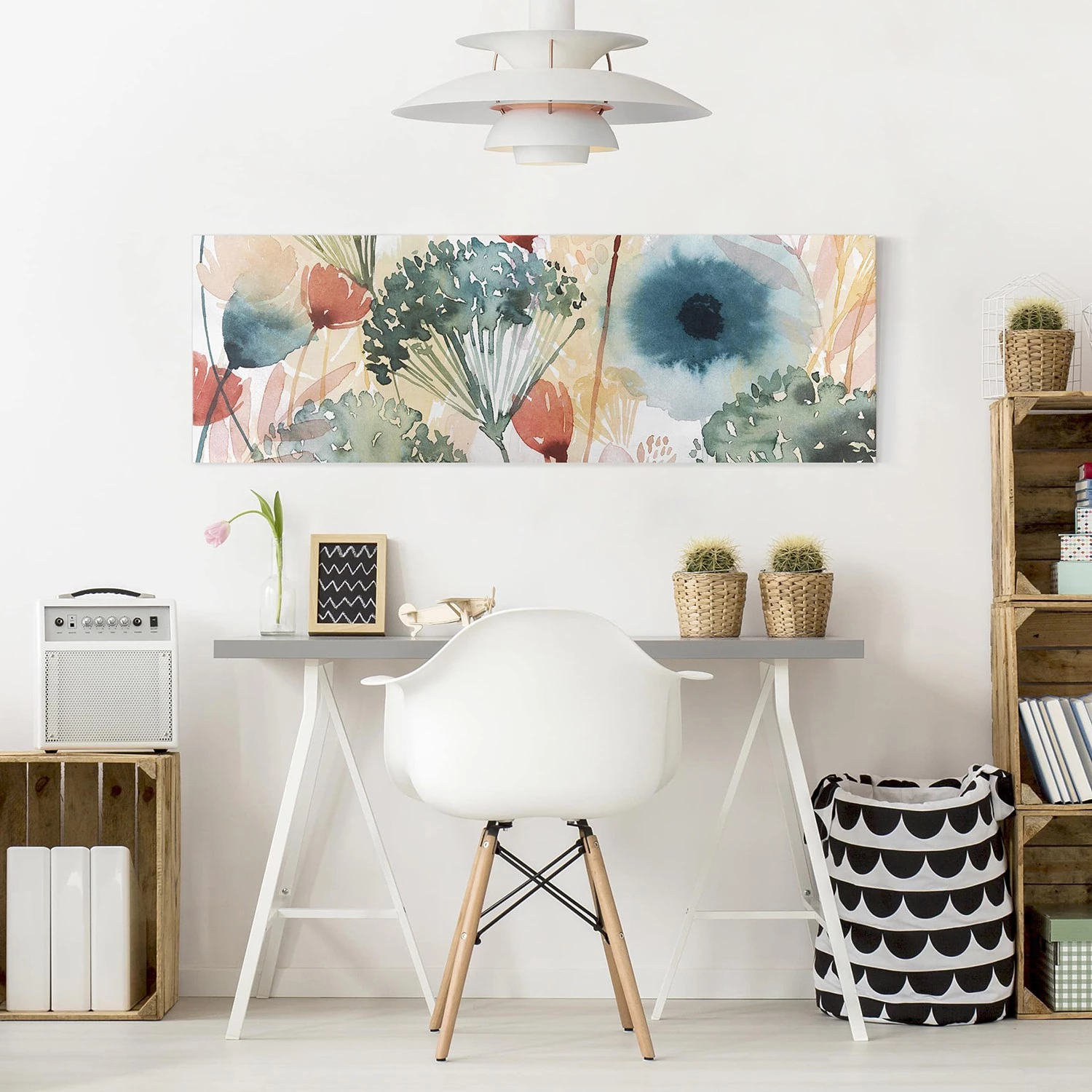 Bilderwelten Impression sur toile Fleurs d’été V - Largeur : 150 cm – Image 6