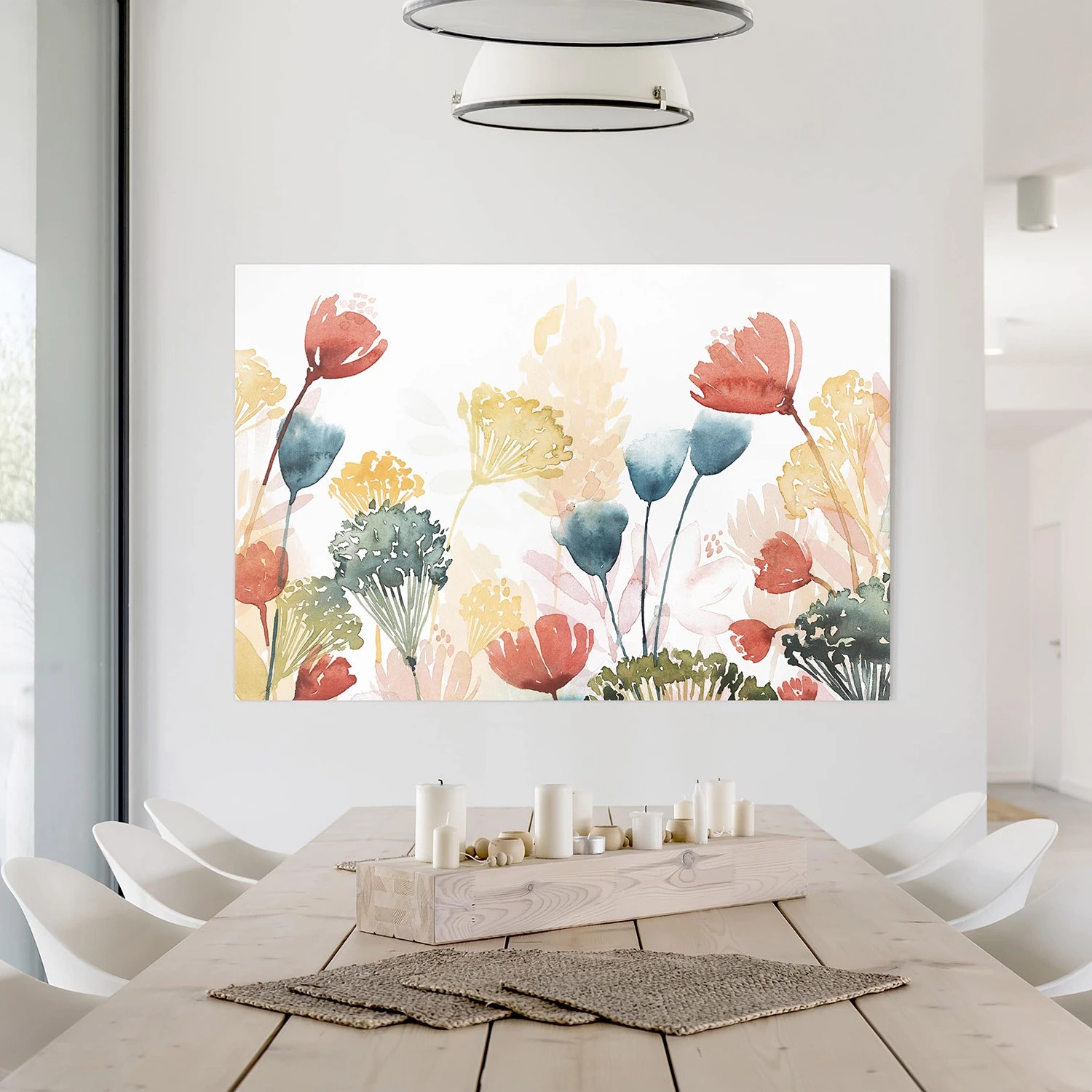 Bilderwelten Impression sur toile Fleurs d’été VII - Largeur : 120 cm – Image 2