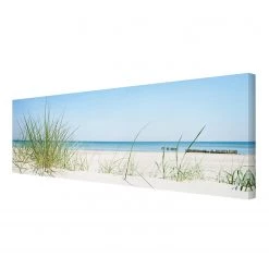 Bilderwelten Impression sur toile Rivage baltique II - Largeur : 150 cm