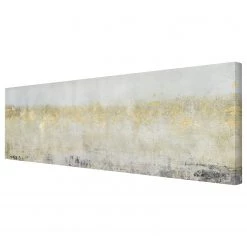 Bilderwelten Impression sur toile Champs dorés II - Largeur : 150 cm