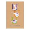 Komar Tableau déco ABC Animal U - Papier - Multicolore