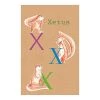 Komar Tableau déco ABC Animal X - Papier - Multicolore