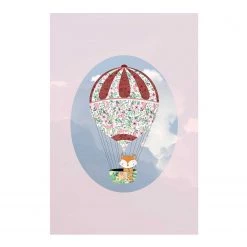 Komar Tableau déco Happy Balloon I - Papier - Multicolore