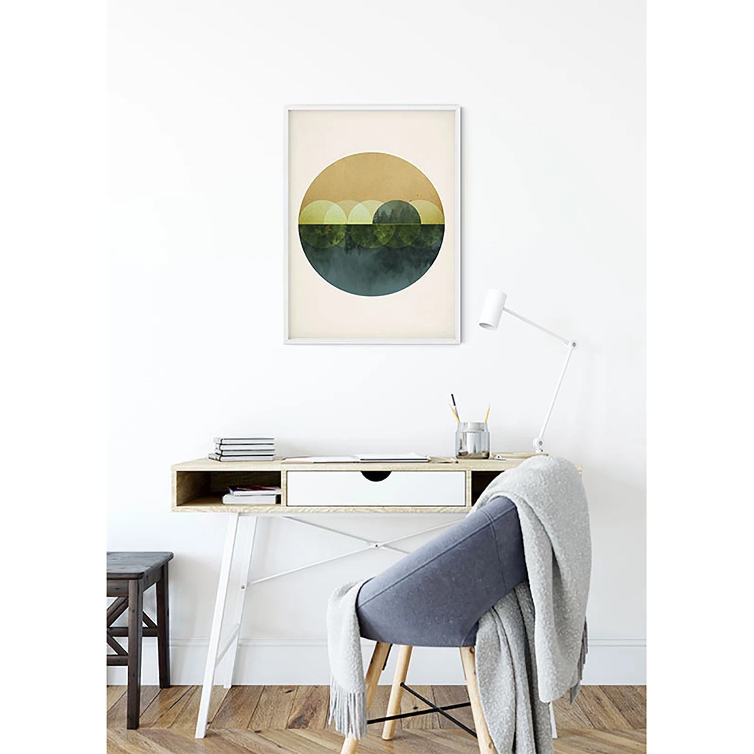 Komar Tableau déco Mirrors - Papier - Multicolore – Image 2