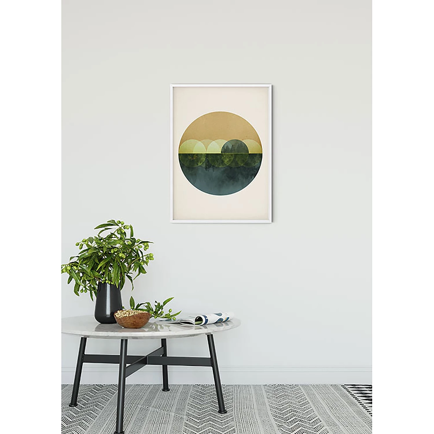 Komar Tableau déco Mirrors - Papier - Multicolore – Image 7