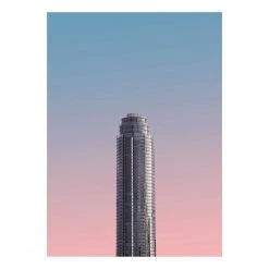 Komar Tableau déco Monolith - Papier - Multicolore