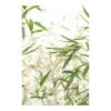 Komar Tableau déco Bamboo Leaves - Papier - Blanc / Vert