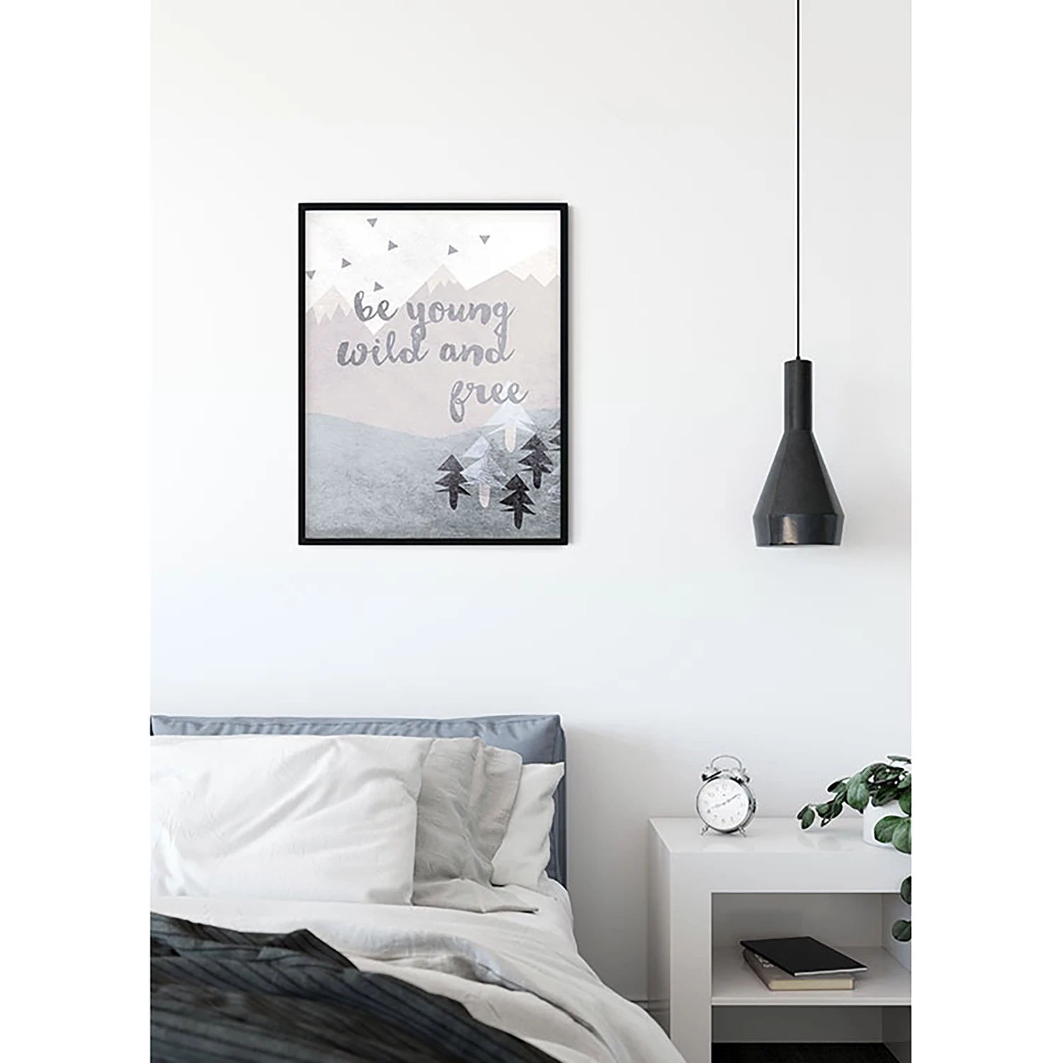 Komar Tableau déco Wild and Free - Papier - Multicolore – Image 3