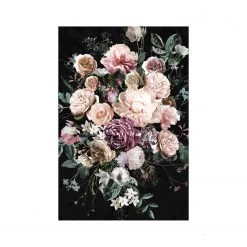 Komar Tableau déco Charming Bouquet - Papier - Multicolore