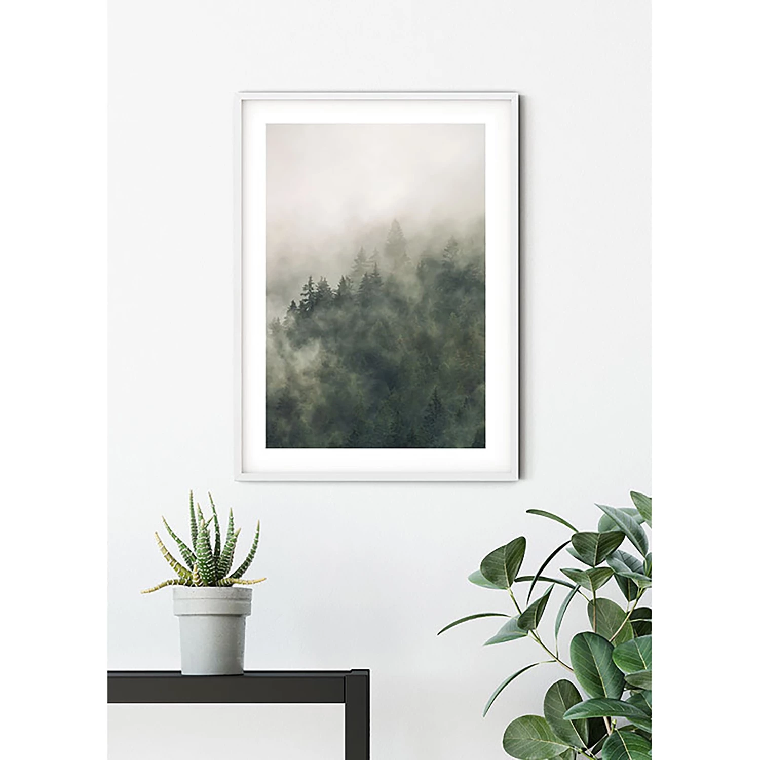 Komar Tableau déco Tales of the Carpathians I - Papier - Gris / Blanc – Image 6