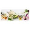 Bilderwelten Tableau en verre Aromates - Multicolore - 80 x 30 x 0,4 cm - 80 x 30 cm