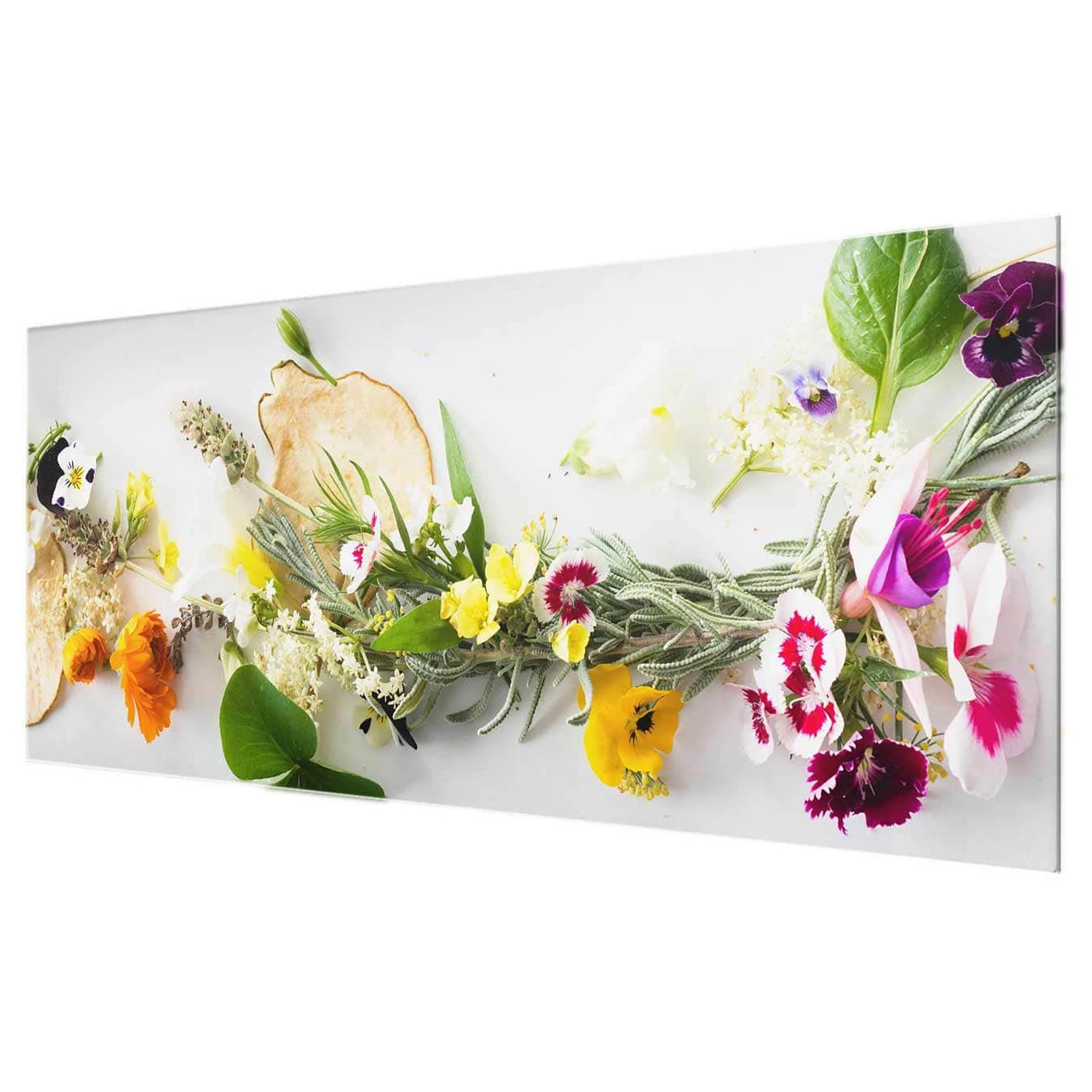 Bilderwelten Tableau en verre Aromates - Multicolore - 80 x 30 x 0,4 cm - 80 x 30 cm â Image 6