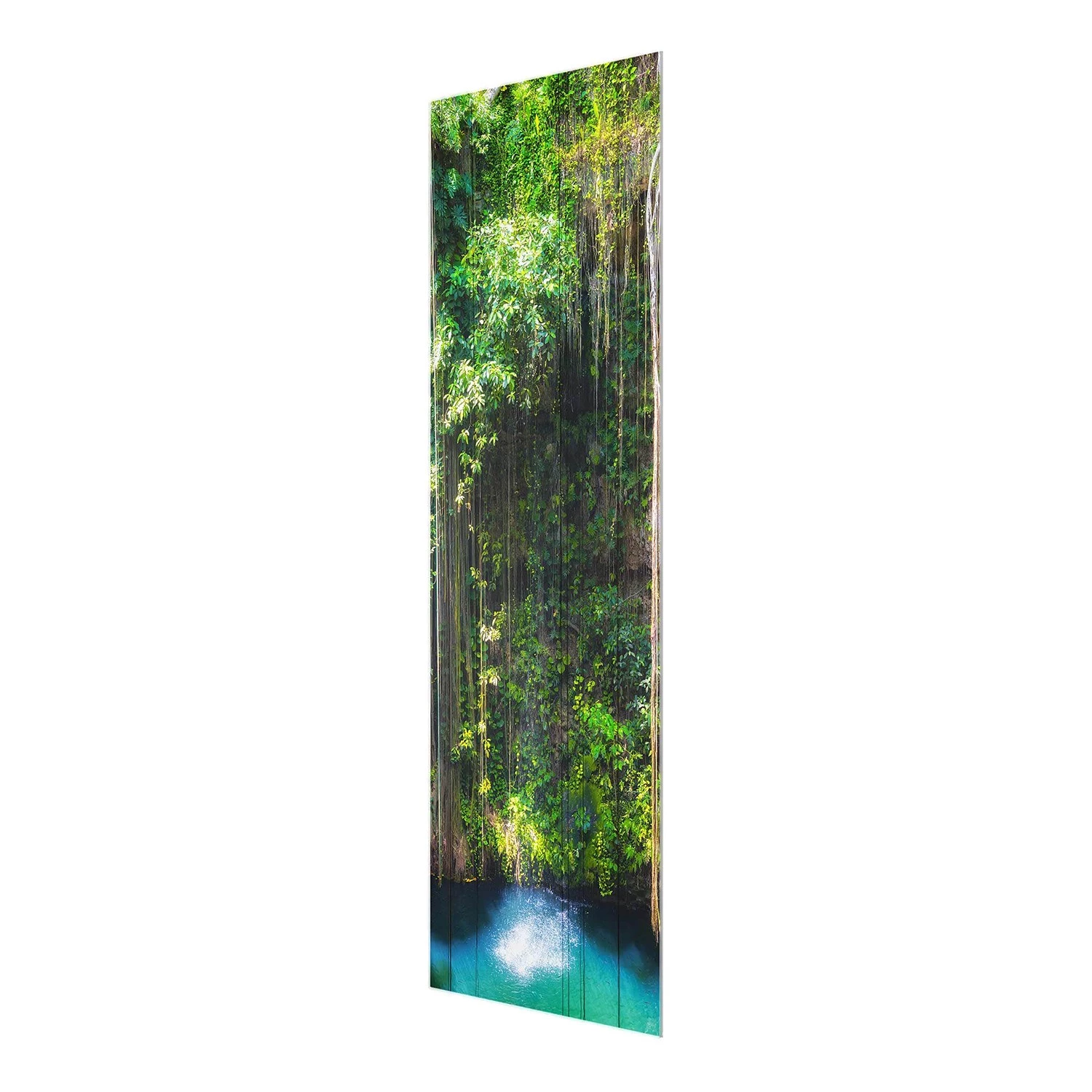 Bilderwelten Tableau en verre Aromates suspendues - Vert - 50 x 125 x 0,4 cm – Image 6