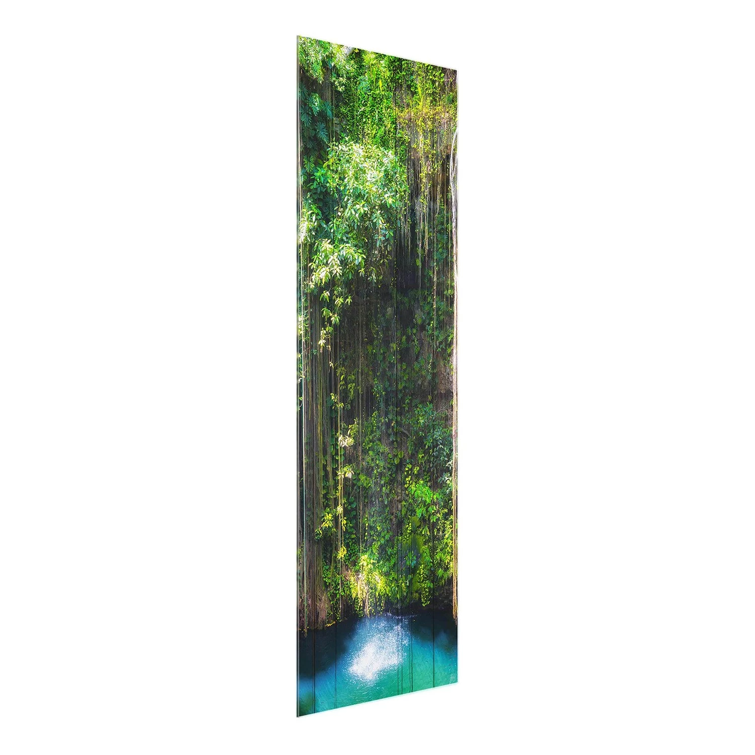 Bilderwelten Tableau en verre Aromates suspendues - Vert - 50 x 125 x 0,4 cm – Image 7