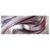 Bilderwelten Tableau en verre Illusionary - Violet - 80 x 30 x 0,4 cm - 80 x 30 cm