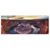 Bilderwelten Tableau en verre Colorado River Glen - Violet - 125 x 50 x 0,4 cm - 125 x 50 cm