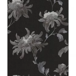 Julien MacDonald Papier peint intissé Fabulous - Noir - 0,52 x 10,05 x 0,02 m