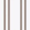Papier peint intissé Rayures - Marron / Blanc