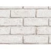 Papier peint intissé Briques - Blanc - 0,52 x 10,05 x 0,02 m