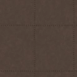 Superfresco Papier peint intissé Cuir brun - Marron - 0,52 x 10,05 x 0,02 m