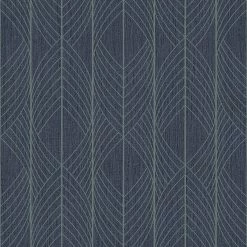 Superfresco Papier peint intissé Classic Striped - Bleu - 0,52 x 10,05 x 0,02 m
