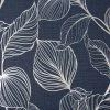 Boutique Papier peint intissé Royal Palm Saphire - Bleu / Noir - 0,52 x 10,05 x 0,02 m