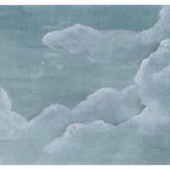 VT Wonen Papier peint intissé Vtwonen Cloud - Bleu - 3 x 3,18 x 0,02 m
