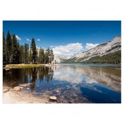 Artgeist Papier peint intissé Tenaya Lake - Intissé - Multicolore - 400 x 280 cm