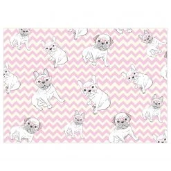 Artgeist Papier peint intissé Sweet Puppies - Intissé - Multicolore - 150 x 105 cm