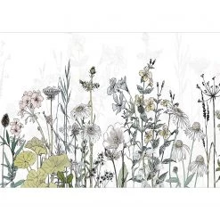 Artgeist Papier peint intissé Meadow Of Memories - Intissé - Multicolore - 400 x 280 cm