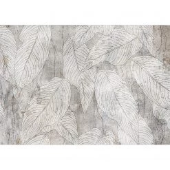 Artgeist Papier peint intissé Shadow of Sough - Intissé - Noir / Blanc - 100 x 70 cm