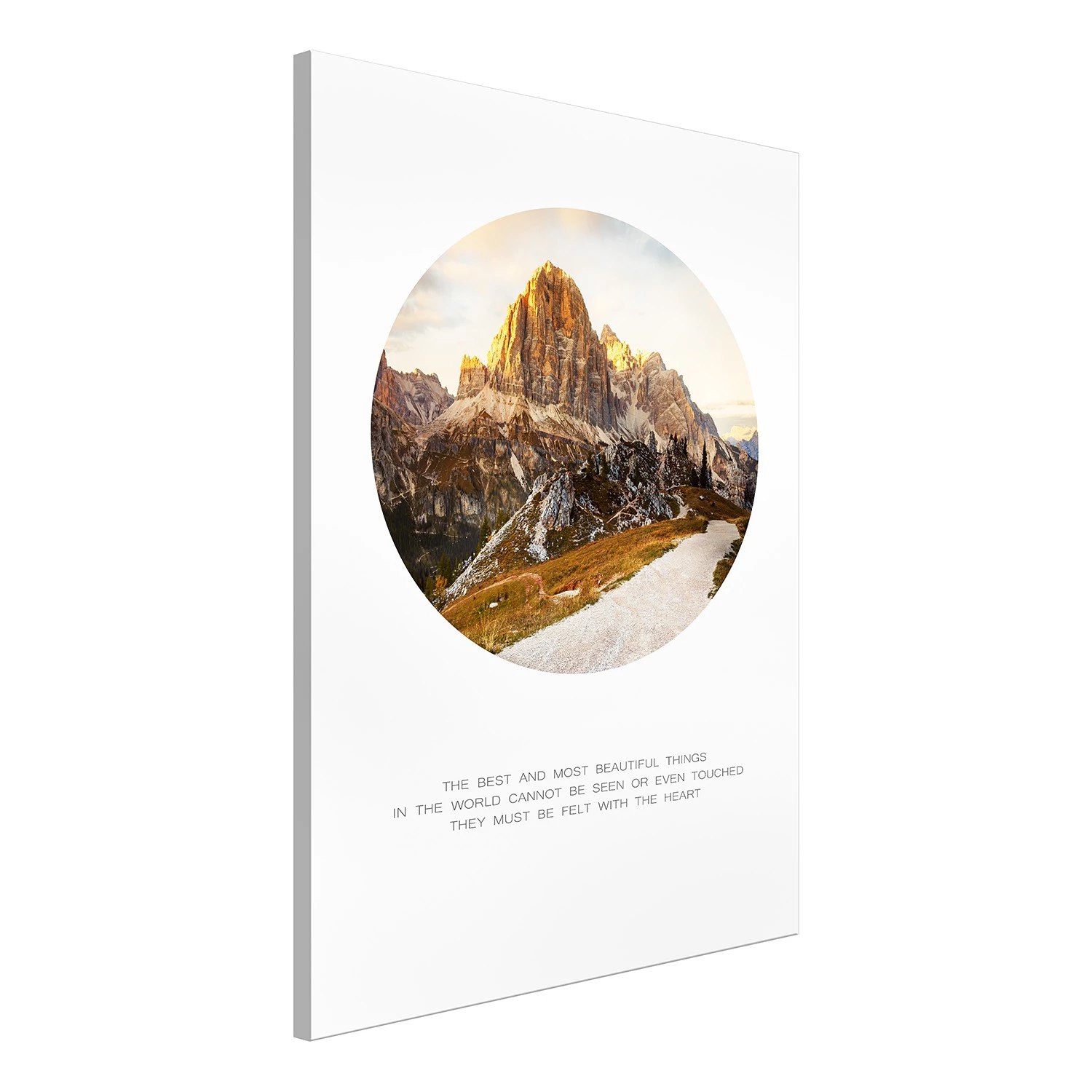 Artgeist Tableau déco Magic Place - Bois manufacturé et toile - Multicolore – Image 2