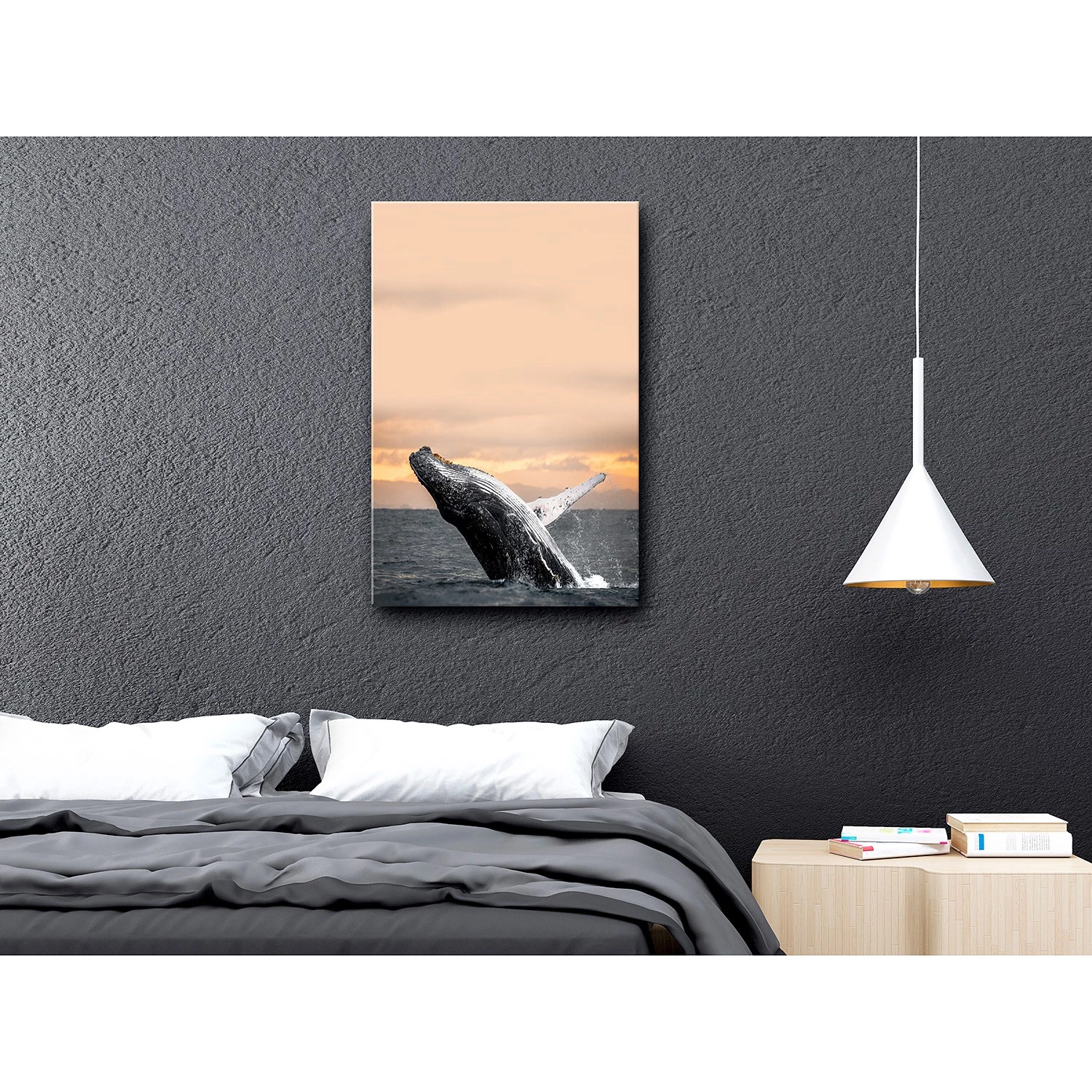 Artgeist Tableau déco Dance at Dawn - Bois manufacturé et toile - Multicolore – Image 2