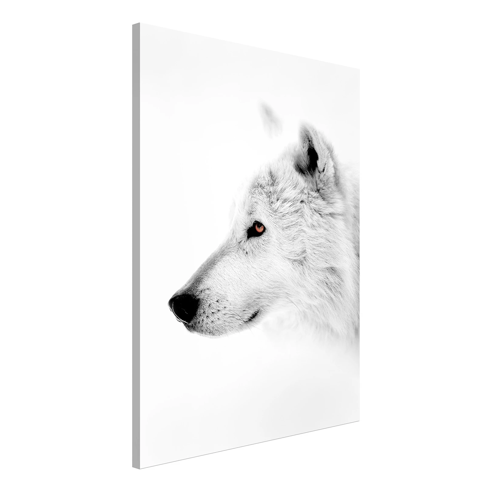 Artgeist Tableau déco Amber Gaze - Bois manufacturé et toile - Multicolore – Image 3