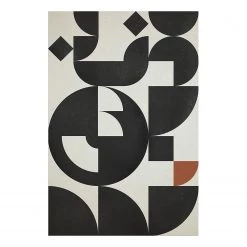 Artgeist Tableau déco Big Waves - Bois manufacturé et toile - Multicolore