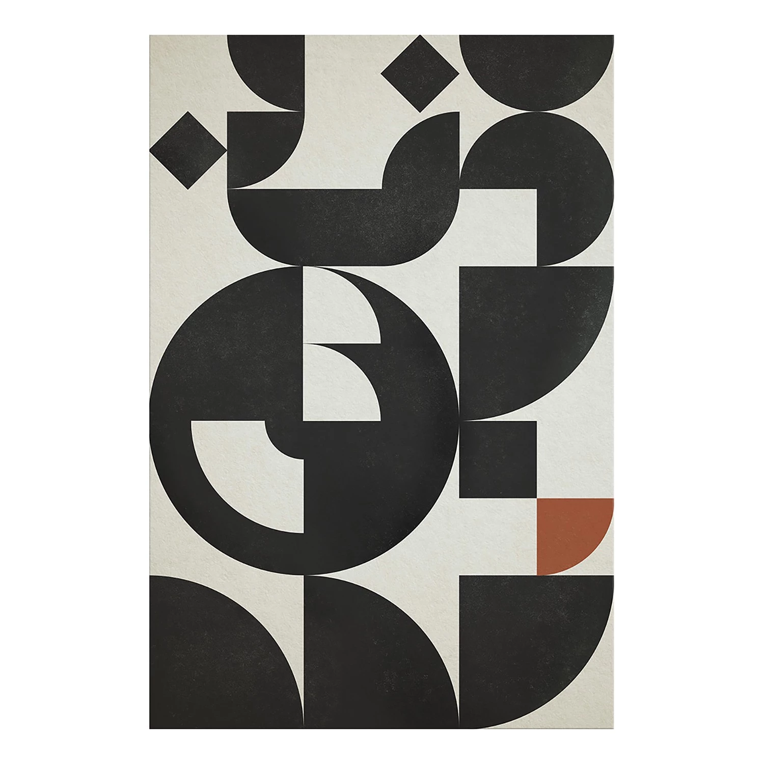 Artgeist Tableau déco Big Waves - Bois manufacturé et toile - Multicolore