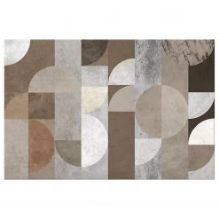 Artgeist Tableau déco Figures Dance - Bois manufacturé et toile - Multicolore - 60 x 40 cm