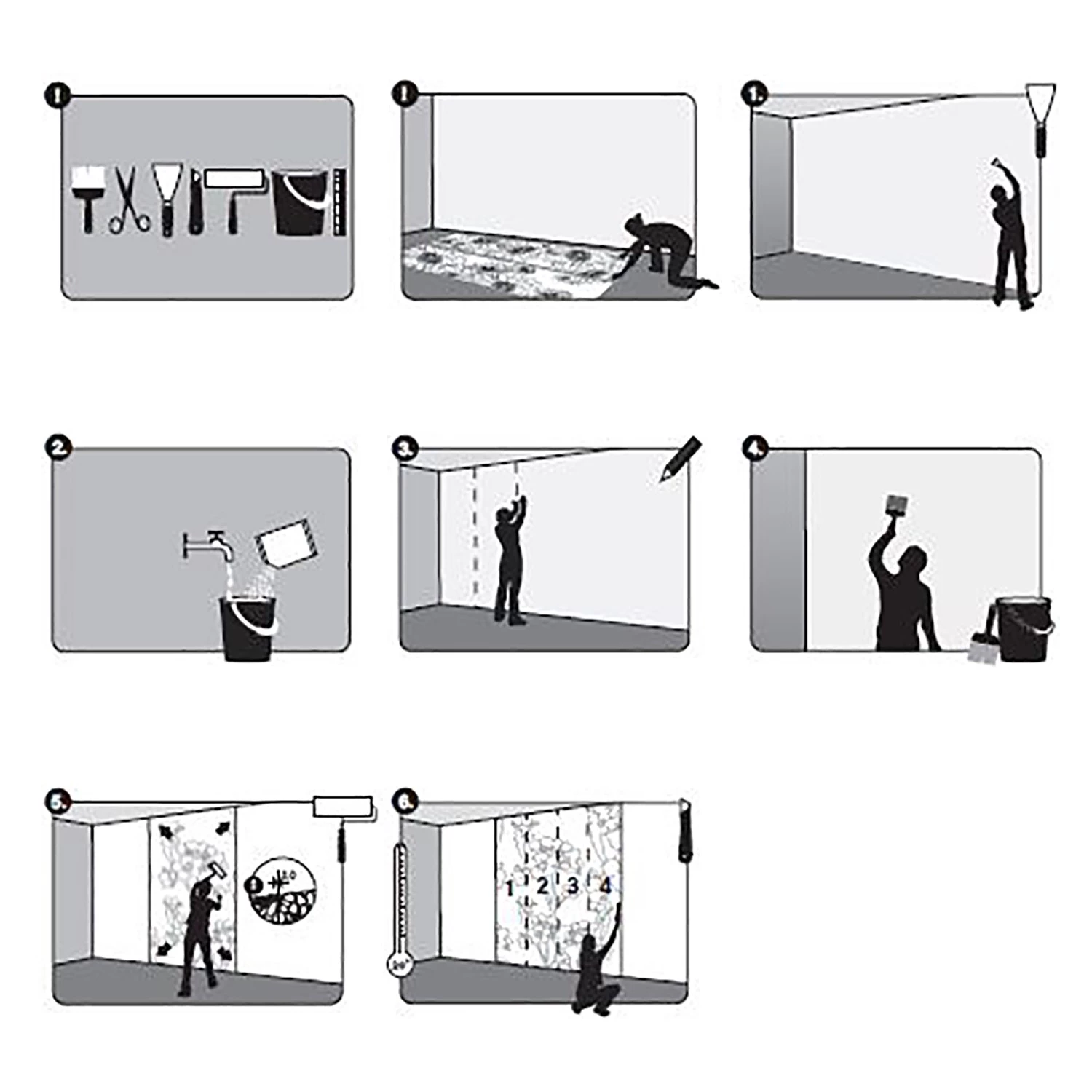 Komar Papier peint intissé Chinoiserie - Intissé - Rouge / Vert – Image 3