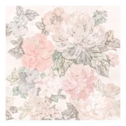 Komar Papier peint intissé Gardenia - Intissé - Rose / Jaune