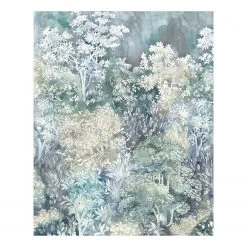 Komar Papier peint intissé Forêt Enchantée - Intissé - Vert / Turquoise