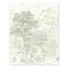 Komar Papier peint intissé Noble Trees - Intissé - Vert / Blanc