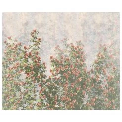 Komar Papier peint intissé Wall Roses - Intissé - Multicolore