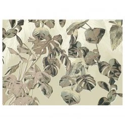 Komar Papier peint intissé Trésor - Intissé - Jaune / Gris